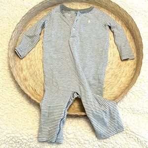 Ralph Lauren pj footless stripes. 6M
